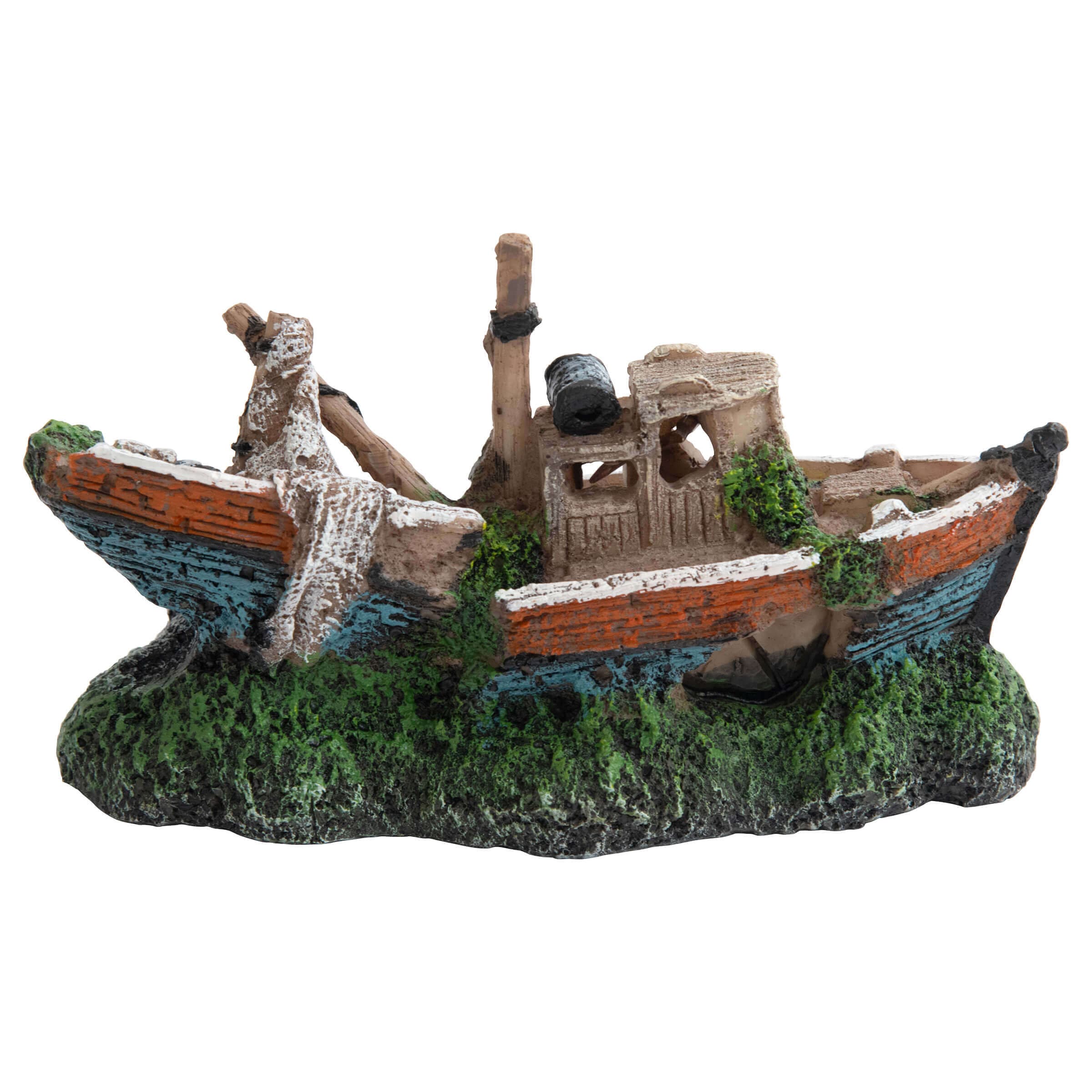 Deep Sea Aquariumdekoration Dampfer 18.3 cm