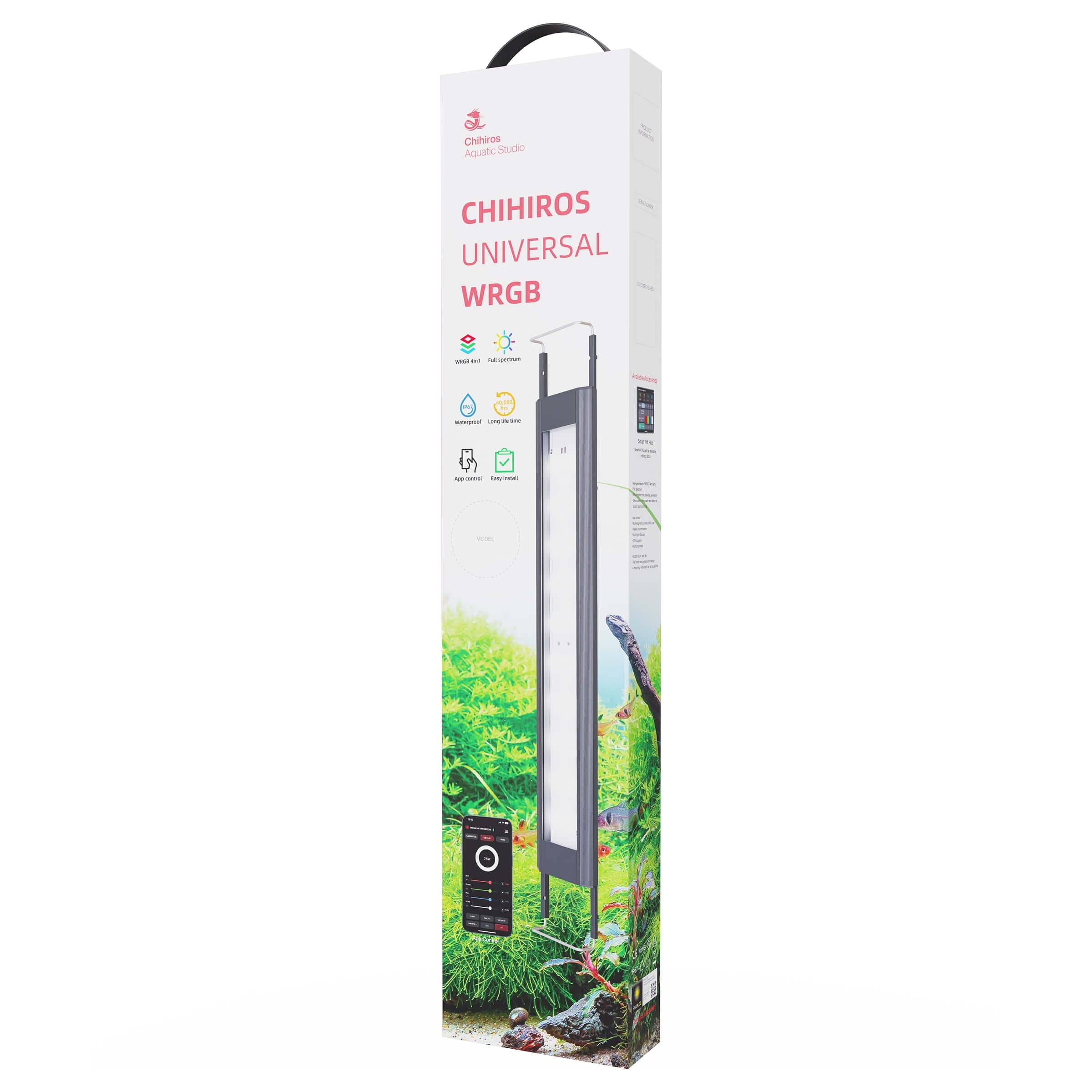 Chihiros Universal WRGB 1200 91W inkl. Controller 1119 mm