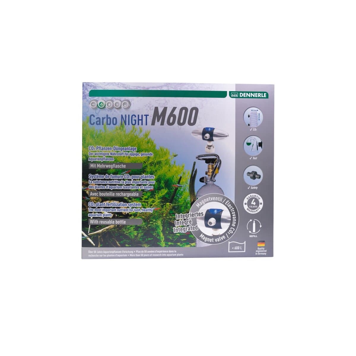 Dennerle CO2 Pflanzen-Dünge-Set Carbo Night M600