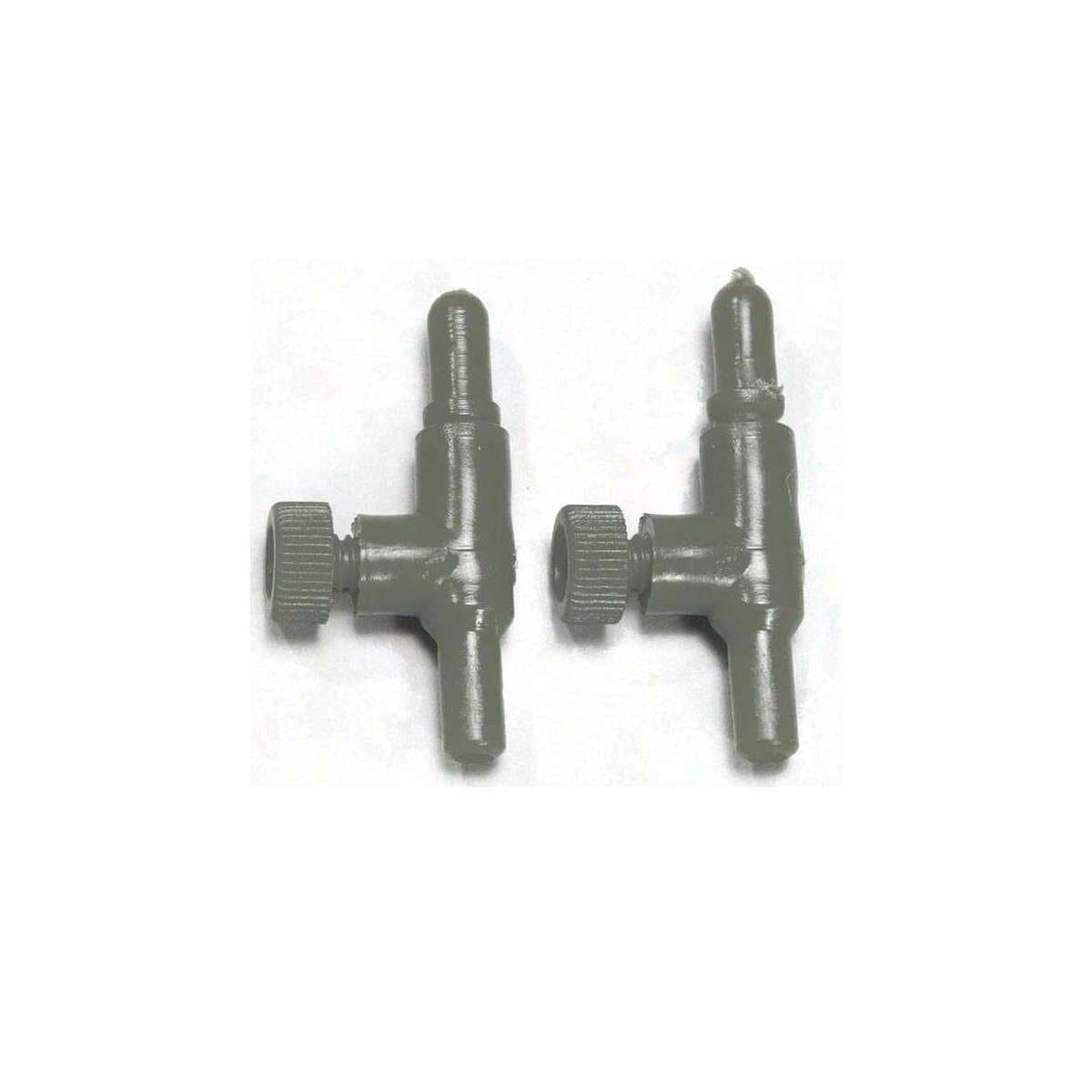 Absperhahn Ø 4/6mm, 2 Stk.