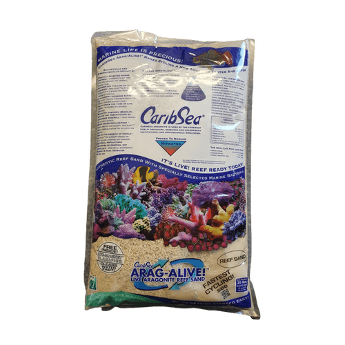 CaribSea Special Grade Reef Sand mit einer Körnung 1.0 - 2.0 mm 9.072 kg